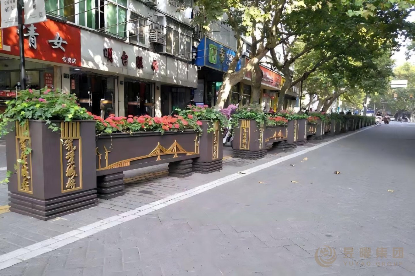 上海崇明PVC花箱组合采购项目